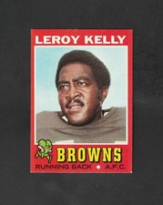 1971 Topps Leroy Kelly #157 ~~ Cleveland Browns HOF ~~ Nice Card