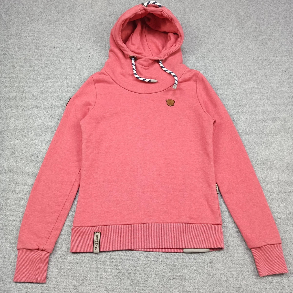 Felpa oversize da donna girocollo tinta unita con spacco laterale a maniche lunghe, vestibilità ampia, pullover top per ragazze adolescenti moda Y2K design a punto alto basso orlo asimmetrico
