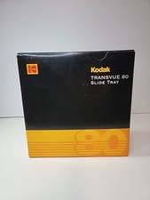 Kodak Carousel Slide Tray Transvue 80 In Original Black Box