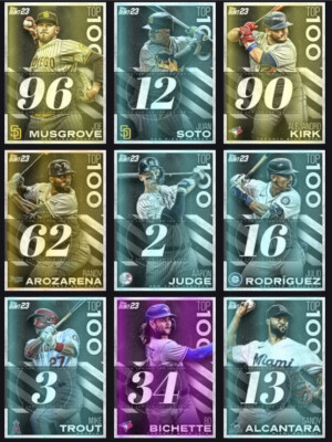 [DIGITAL] Topps Bunt - Top 100 23 S1 - Neon (Event) - Pick