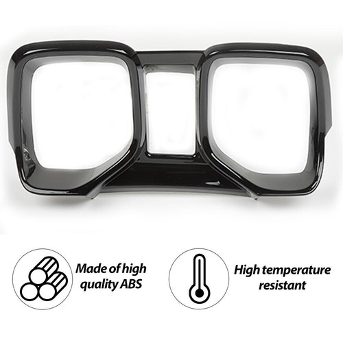 Black Dashboard Instrument Box Cover Trim For Chevy Camaro 2010-15 Accessories - Picture 7 of 8