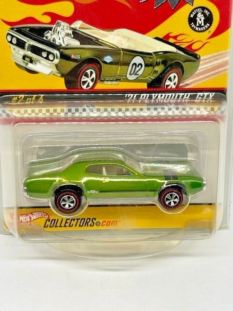 2003 Hot Wheels Red Line Neo-Classics '71 Plymouth GTX New on Card