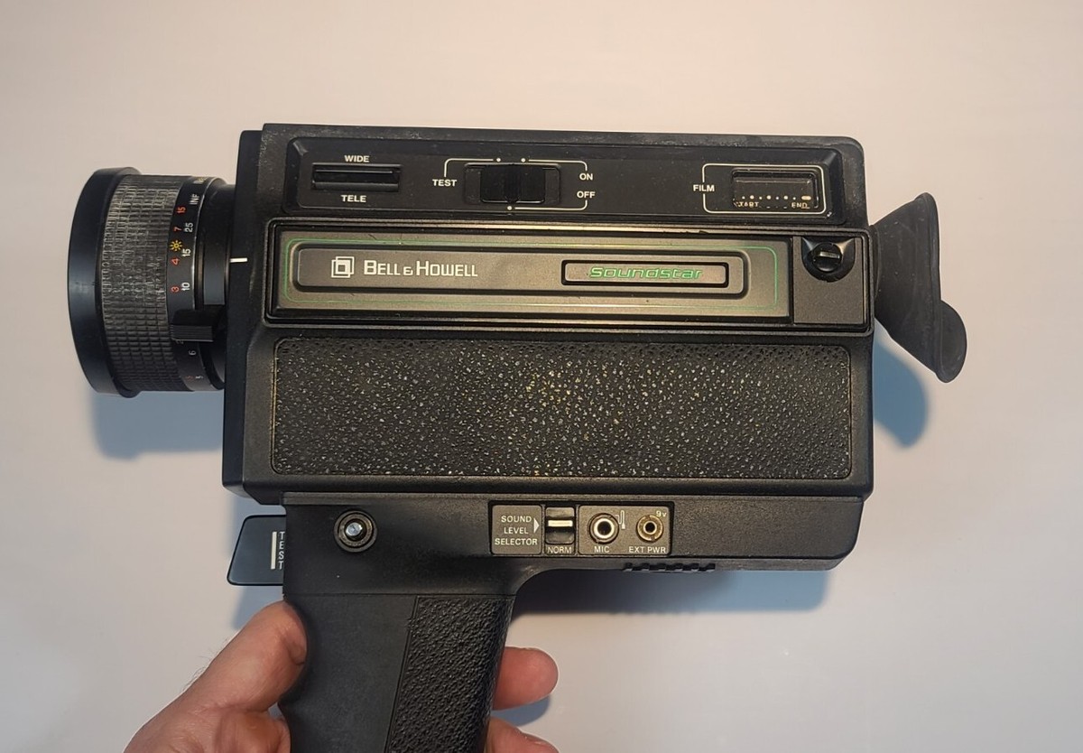 電源○ BELL＆HOWELL 1239 XL 8mmフィルム ビデオカメラ 電源