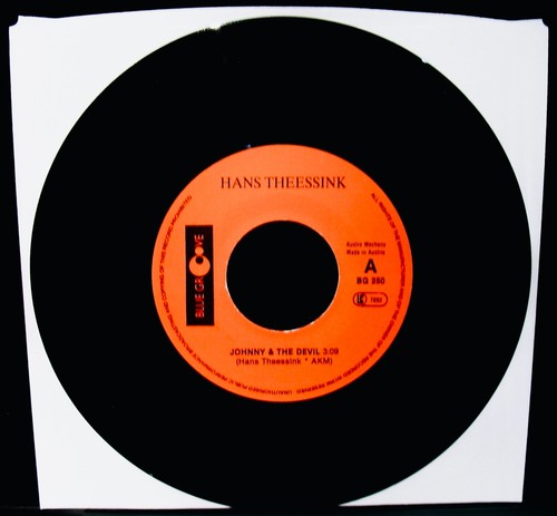 Hans Theessink: Johnny & The Devil~Louisiana Blues 45~BLUE GROOVE #BG 250 - Foto 1 di 2