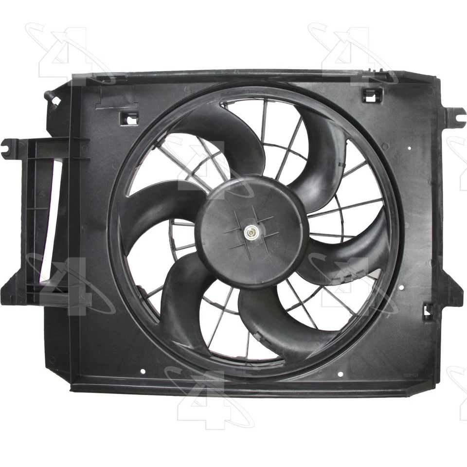 Conjunto de ventilador de refrigeración del motor Nissan Quest 1999-2002 4 estaciones 2000 2001 Foto 2 de 3