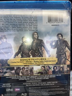 The Musketeers: Season One (Blu-ray Disc, 2014, 3-Disc Set The Musketeers: Season One (Blu-ray Disc, 2014, 3-Disc Set
