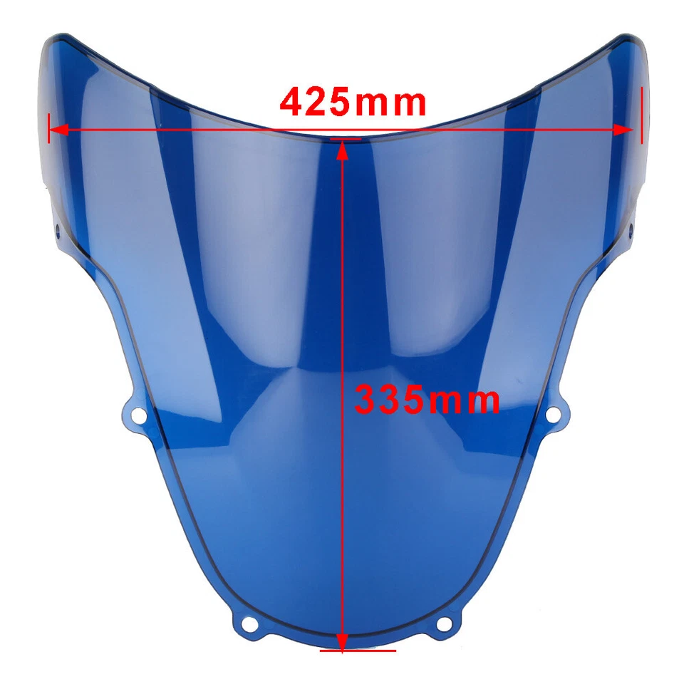 For Suzuki GSXR 600 750 2001-2003 02 Motorcycle Windshield Windscreen Protection - Изображение 2 из 4