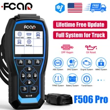 DPF Regen Oil Reset All System Diesel OBD Heavy Duty Truck Diagnostic Scanner US