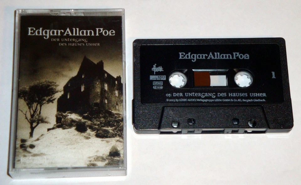 Edgar Allan Poe, Folge 3 - Der Untergang des Hauses Usher (2003) MC, gebr. - Bild 1 von 1