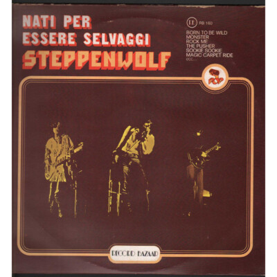 Steppenwolf LP Vinyl Born to Be Wild / Record Bazaar RB 160 New