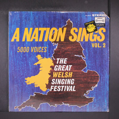 VARIOUS: a nation sings vol. 2 LONDON 12'' LP 33 RPM Sealed