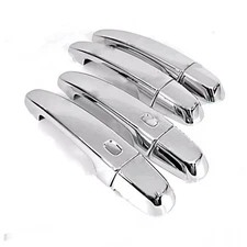 SET Chrome Cover Trim For 2016-2025 Chevrolet Malibu Side 2 Smart Door Handle