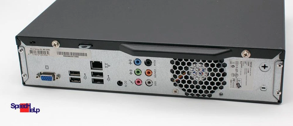 MSI Viento Nettop PC MS-7418 Computadora Dual Core Windows XP Dvdrw Slot-In - Imagen 3 de 4