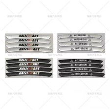 New 4x Mitsubishi Logo Ralliart Car Wheel Steel Ring Badge Emblems/Stickers