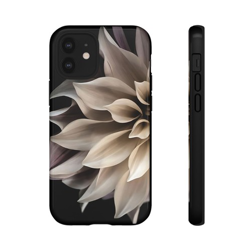 Tough Case For iPhone, Samsung Galaxy, Pixel, Cream Dahlia Flower Print - 第 93/223 張圖片