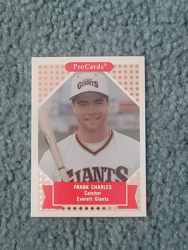 1991 Pro Cards Frank Charles Minor League Card #357 - Image 3 of 4