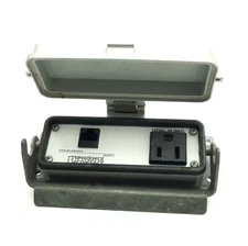 Phoenix Contact HC-P-RJ45-CAT5-(F/F)-120VAC Enclosure Passthrough Receptacle