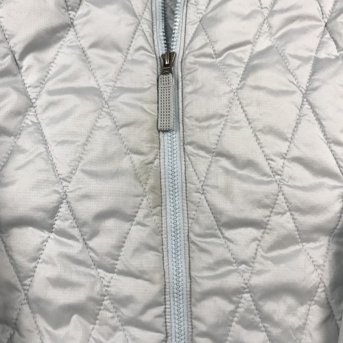 Patagonia Jacket Girls Kids XL 14 Light Blue Diamond Nano Puff Primaloft Zip - Picture 5 of 15