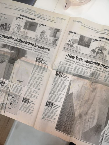 Corriere della Sera 12 settembre 2001 - Foto 2 di 2