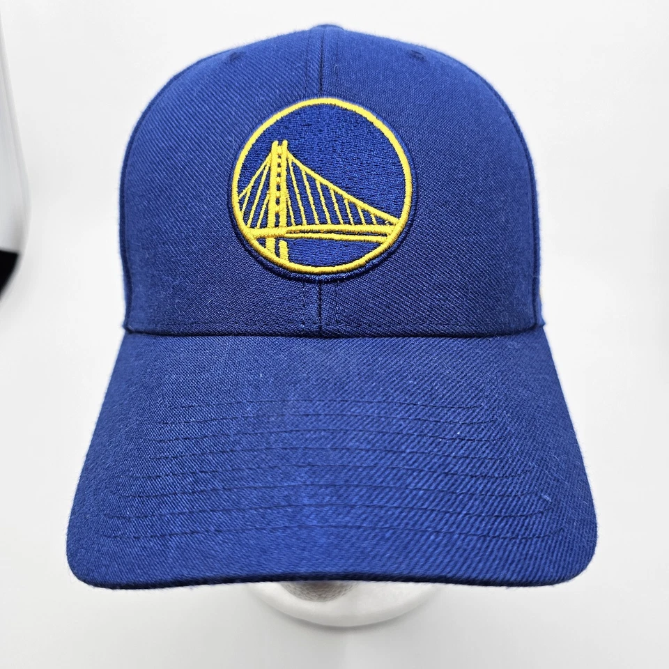 NBA Golden State Warriors '47 Brand Ball Cap Hat Blue Adult OSFA Adjustable - Image 2 of 4