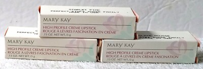 Mary Kay High Profile Creme Lipstick Makeup Honeycomb Chocolate Mousse .13 oz 3g