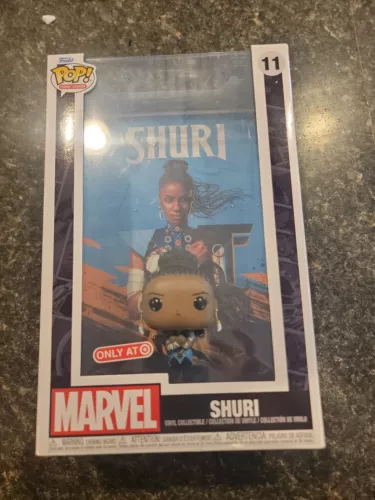 Funko Pop Comic Covers #11 SHURI Wakanda Forever Target Exclusive SEALED