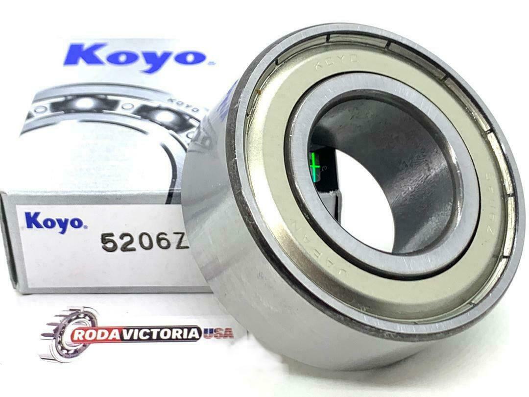 KOYO JAPAN 5206 ZZ C3 DOUBLE ROW BALL BEARING 3206 ZZ C3 30X62X23