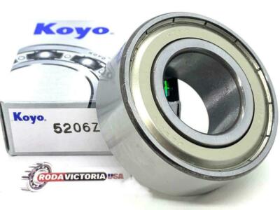 KOYO JAPAN 5206 ZZ C3 DOUBLE ROW BALL BEARING 3206 ZZ C3 30X62X23