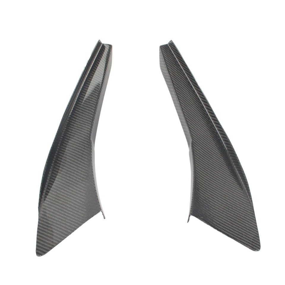 CARBON FASER FRONTSTOSSSTANGE ECKE CANARDS WINGLETS FÜR BMW E90 E92 E93 M3 08-13 - Bild 3 von 4