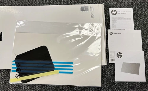 NEW 14" Privacy Filter Laptop Screen Display Genuine HP 784001-001 J6E65AA