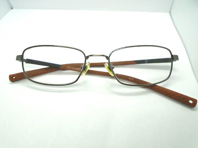 Nike with Flexon Mens Eyeglasses 4181 Brown 52-18-145 Rectangular Frames