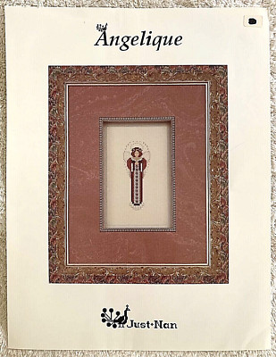 Just Nan Angelique Cross Stitch Pattern JN0164 2nd Printing