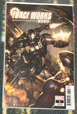 2020 Force Works #3 Brown Variant Marvel Comics 2020 Sent In A Cardboard Mailer