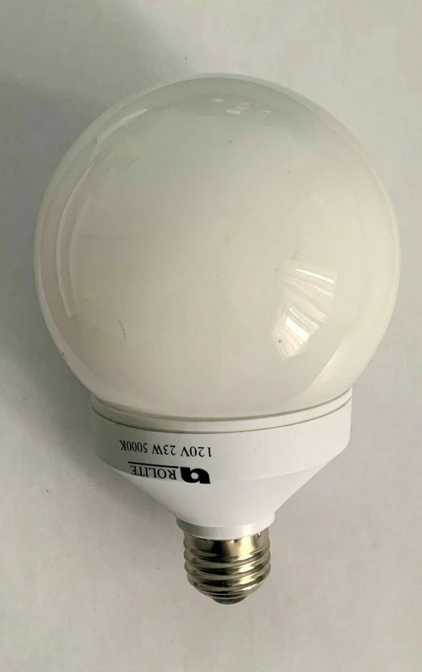 23W - 120V 5000K G30 Medium G30 Base (Daylight) (Acrylic) CFL Bulb (6 Pack) - Image 3 of 4