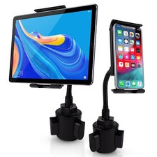 360 Car Cup Phone And Tablet Mount Holder 2in1 Tablet And Smart Phone Flexible G