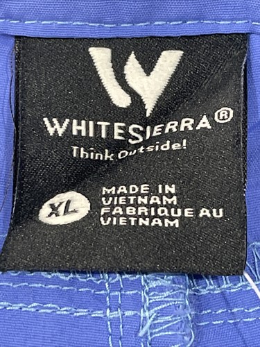 White Sierra Girls Crystal Cove River Shorts UPF 30 Pockets Blue Size XL - Picture 5 of 12