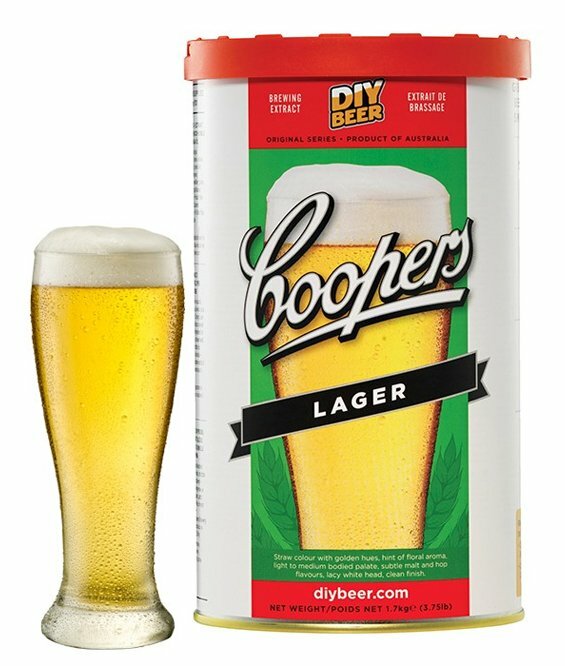 🍺 MALTO BIRRA COOPERS LAGER ARTIGIANALE 1,7 KG PER 23 LITRI BIRRA FATTA IN CASA
