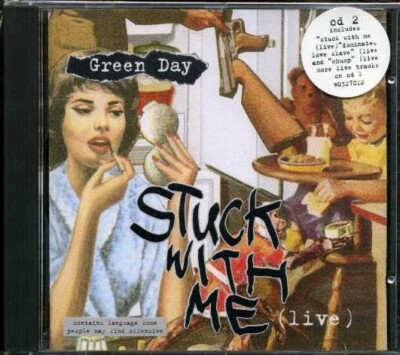 GREEN DAY - Stuck with me (Live) Part 2 - CD Single neu ohne versiegelt