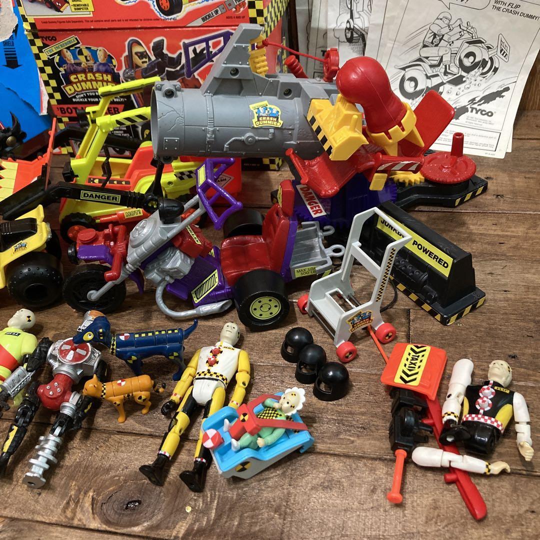 USビンテージトイ　クラッシュダミーズ　タイコーTYCO アメリカ版　アメトイ Us Vintage Toy Crash Dummies Taiko Tyco American Version Ame
