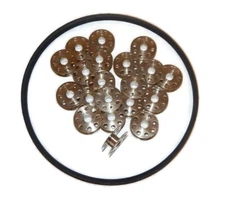 20 Bobbins + 1 Belt For Singer Featherweight Sewing Machine 221 222 301 