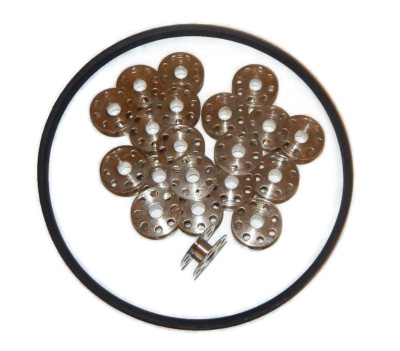 20 Bobbins + 1 Belt For Singer Featherweight Sewing Machine 221 222 301 