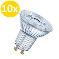 10Er-Pack Osram Led Spot Value PAR16 36° 4.3W Warmweiss GU10 4058075096622 Wie 5