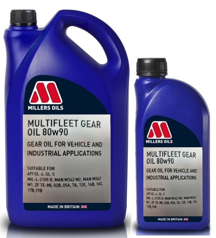 Millers Oils Multifleet 80W90 GL4 GL5 Gear Oil eBay