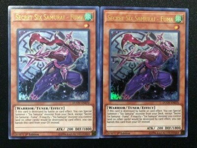 YUGIOH SIX SAMURAI DECK- FUMA- GATEWAY OF THE SIX- TEMPLE- SHIEN- CUNNING  NM | eBay