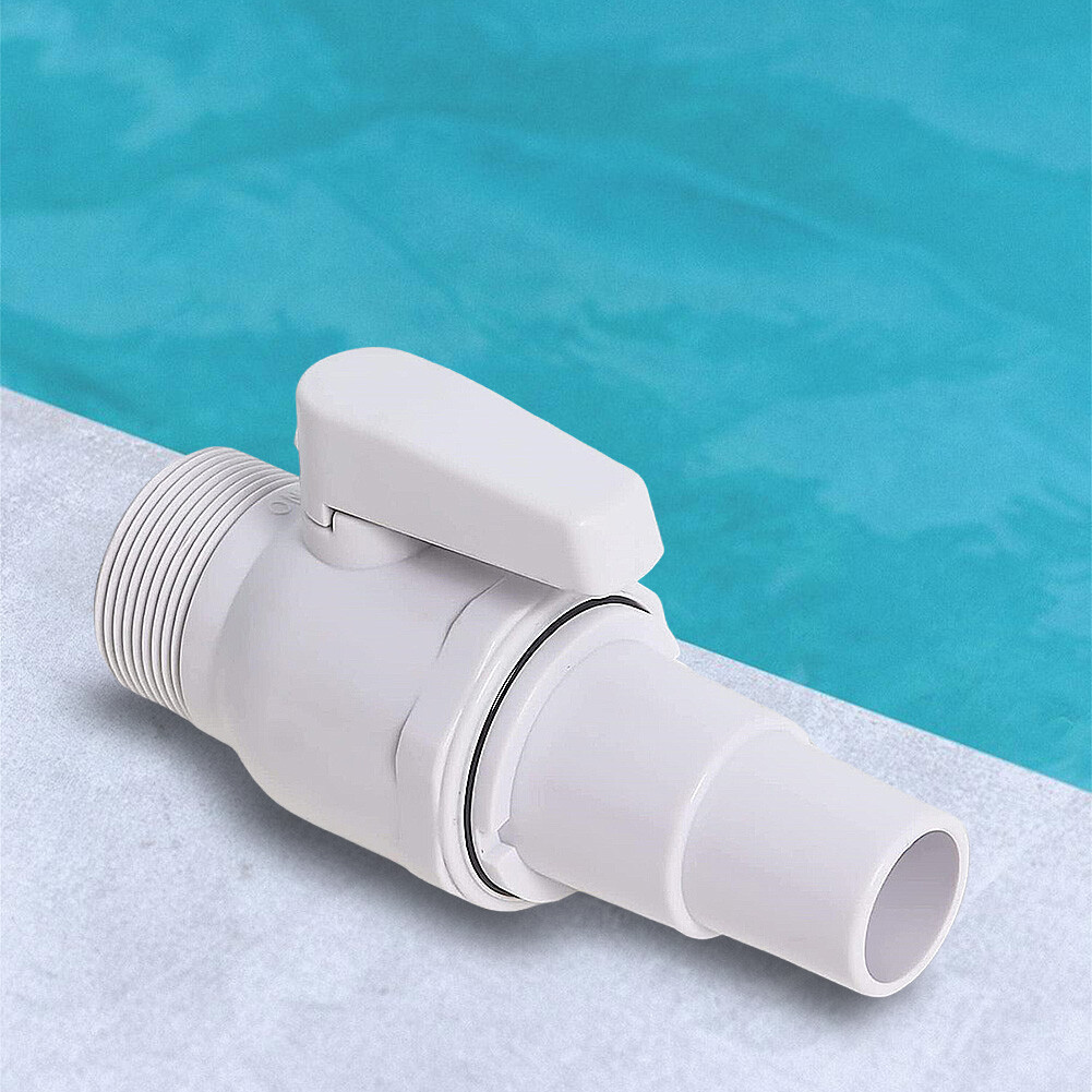 2Way Ball Valve Float Valve 1.5 1.25in Pool Pump Valve for Swimming