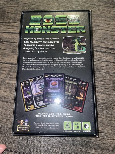 Boss Monster The Dungeon Building card Game. Brotherwise Games 5th Ed. 2016 - 第 2/7 張圖片