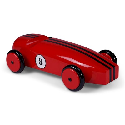 Authentic Models Wood Car Model, White - AR065