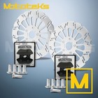 11.5 HARLEY SUPER SPOKE ROTOR W/ BRAKE PADS FOR SOFTAIL MODELS FRONT&REAR SET