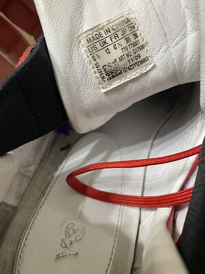Y-3 Yohji Yamamoto Kazuhiri Men's Red Leather Sneakers Size US