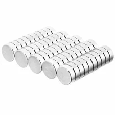 3/8 x 1/8 Inch Neodymium Rare Earth Permanent Disc Magnets N52 (50 Pack)